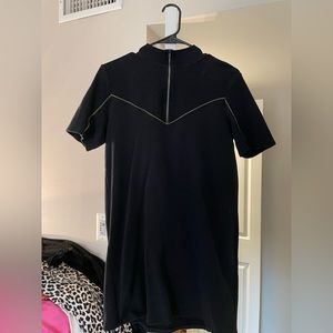Zara Black Knit Mini Dress